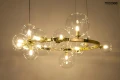 ALURE 85 lampa wisząca złota MOOSEE