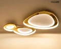 CELL 3 lampa sufitowa / plafon złota MOOSEE