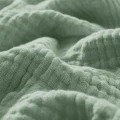 140x200 muślinowe prześcieradło zielone 100% bawełna