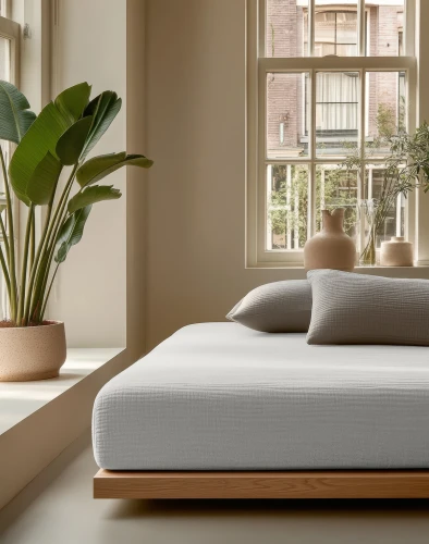 90x200 muślinowe prześcieradło krem 100% bawełna