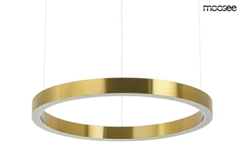 RING 60 lampa wisząca złota MOOSEE