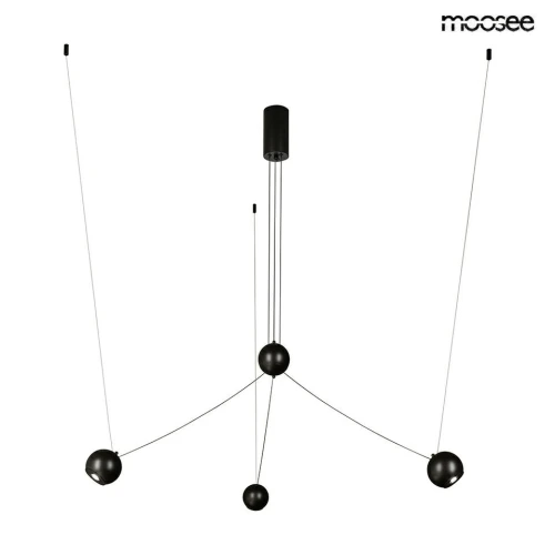 OCTO 3 lampa wisząca czarna MOOSEE
