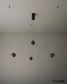  OCTO 3 lampa wisząca czarna MOOSEE
