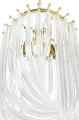 MURANO L lampa wisząca złota MOOSEE