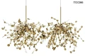 MONETE Lampa wisząca złota - metal MOOSEE