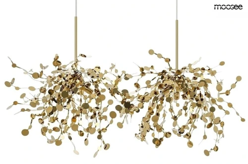 MONETE Lampa wisząca złota - metal MOOSEE