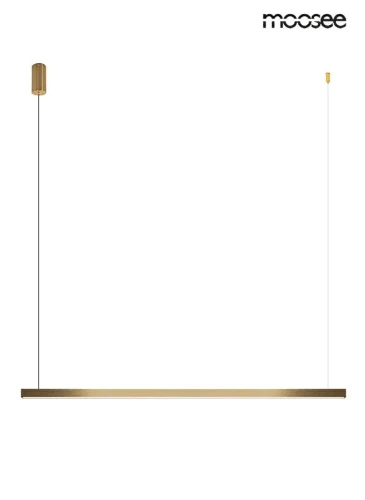 LINUS 80 lampa wisząca złota MOOSEE