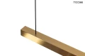 LINUS 80 lampa wisząca złota MOOSEE