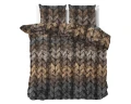 240x200/220 TRENDY KNITS brunatny kpl pościeli mikrofibra
