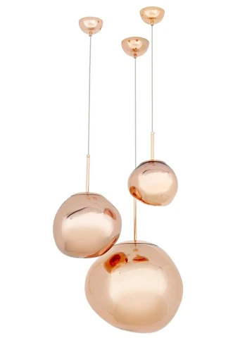 FUSION 30 lampa wisząca  miedziana - akryl MOOSEE