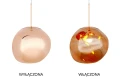 FUSION 30 lampa wisząca  miedziana - akryl MOOSEE
