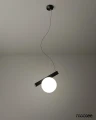 BALANCE lampa wisząca  grafitowa MOOSEE