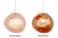  FUSION 40 lampa wisząca miedziana  - akryl MOOSEE