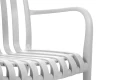 STRIPS krzesło  biało - polipropylen  MODESTO