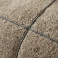 200x200/220 TEDDY TRIM ciemny brąz   kpl pościeli