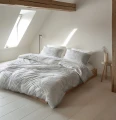 240x200/220 VENZA szary flanela mix kpl pościeli