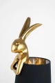 RABBIT lampa stołowa 50 cm złota / czarna KARE
