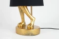 RABBIT lampa stołowa 50 cm złota / czarna KARE