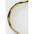  BELL komplet 4 talerzy głębokich 20cm biało-złoty KARE