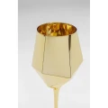 DIAMOND komplet 4 kieliszków do wina 660 ml złoty KARE