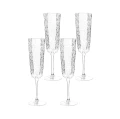 CASCATA komplet 4 kieliszków do szampana 250ml KARE