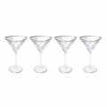  HOMMAGE komplet 4 kieliszków do martini 240ml KARE