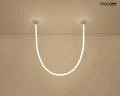 LASSO lampa wisząca 300 Smart srebrna MOOSEE