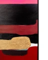 ABSTRACT SHAPES PINK obraz 73x143 cm KARE