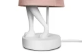 RABBIT lampa stołowa 68 cm biała / różowa KARE