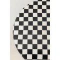 DOMERO CHESS stolik 25 biało-czarny KARE
