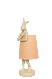  RABBIT PEACH lampa stołowa 50 cm KARE