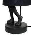 RABBIT lampa stołowa 50 cm czarna / czarna KARE