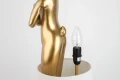 RABBIT lampa stołowa 50 cm złota / biała KARE