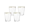 HOMMAGE komplet 4 szklanek 300 ml KARE
