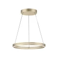 PURE E-LOOP lampa wisząca matowy mosiądz