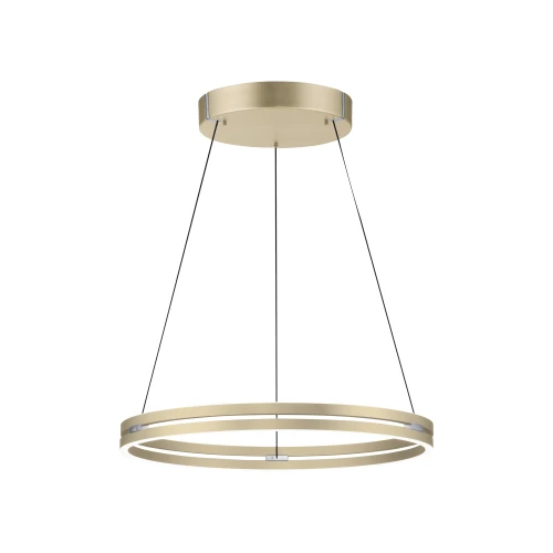 PURE E-LOOP lampa wisząca matowy mosiądz