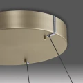 PURE E-LOOP lampa wisząca matowy mosiądz