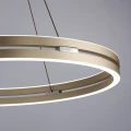PURE E-LOOP lampa wisząca matowy mosiądz