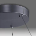 PURE E-LOOP lampa wisząca szary 2551-15
