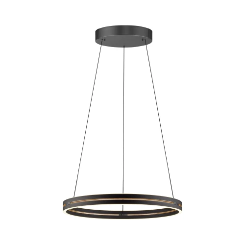 PURE E-LOOP lampa wisząca czarna 