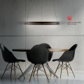 PURE E-LOOP lampa wisząca czarna 