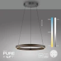 PURE E-LOOP lampa wisząca czarna 