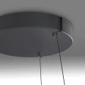 PURE E-LOOP lampa wisząca czarna 