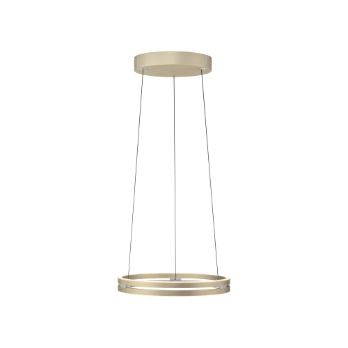PURE E-LOOP lampa wisząca matowy mosiądz 2550-60