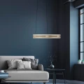 PURE E-LOOP lampa wisząca matowy mosiądz 2550-60
