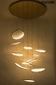 MEDUSA lampa wisząca złota MOOSEE