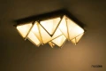 PYRAMIDS lampa sufitowa / plafon złota MOOSEE