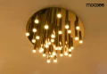 ORGANO lampa sufitowa / plafon 60 złota MOOSEE