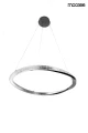ANILLO lampa wisząca 80 czarny chrom MOOSEE