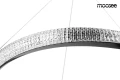 ANILLO lampa wisząca 80 czarny chrom MOOSEE